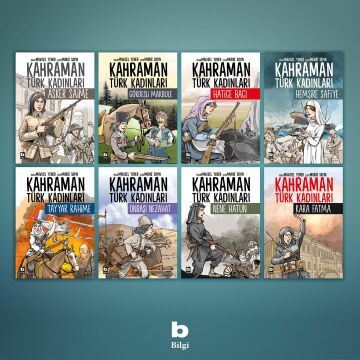 Kahraman Türk Kadınları Serisi (8 kitaplık set)