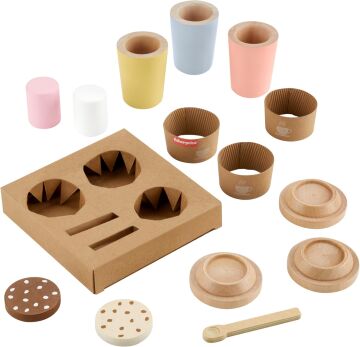 Fisher-Price Ahşap Kahve Seti