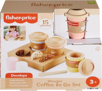 Fisher-Price Ahşap Kahve Seti