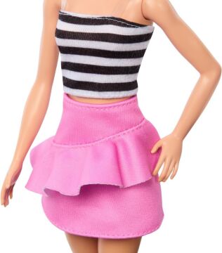 Barbie Büyüleyici Parti Bebekleri (Fashionistas) - Pembe Etekli Bebek, Oyuncak
