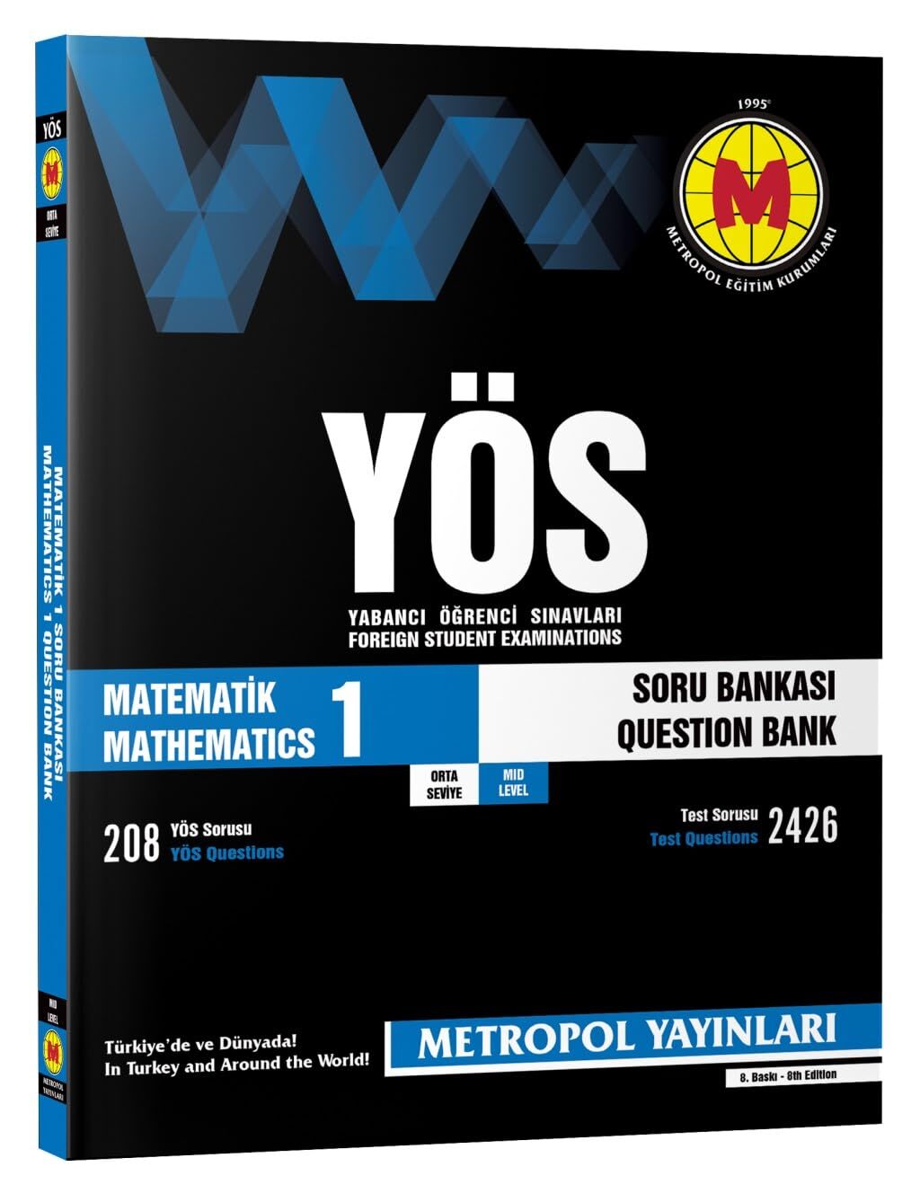 Metropol YÖS Matematik-1 Konu Özetli Soru Bankası
