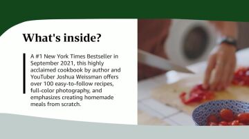 Joshua Weissman: An Unapologetic Cookbook