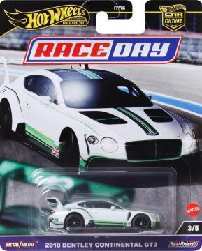 Hot Wheels Premium Car Culture 2018 BENTLEY CONTINENTAL GT3 HRV93