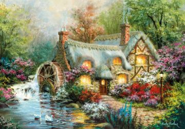 Clementoni - 1500 Parça Yetişkin Puzzle - Country Retreat