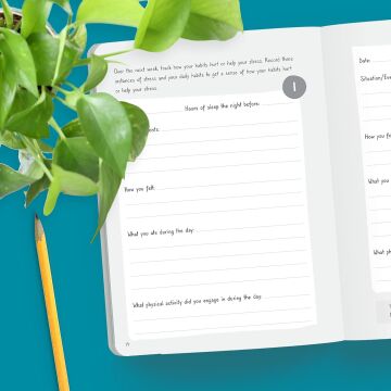 The Stress Relief Guided Journal: Your Space to Let Go of Tension and Relax in 5 Minutes a Day