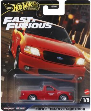 Hot Wheels Fast-Furious Premium Araba FORD F-150 SVT LIGHTNING HNW46-HYP75