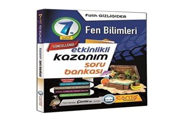 7. Sınıf Kazanım Fen Bilimleri Soru Bankası (Kapak Değişebilir)