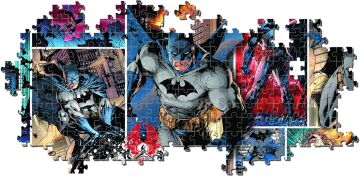 Clementoni - 1000 Parça Batman Yetişkin Puzzle - Panorama