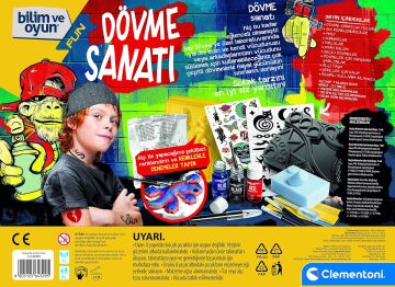 Clementoni Bilim ve Oyun - Dövme Sanatı