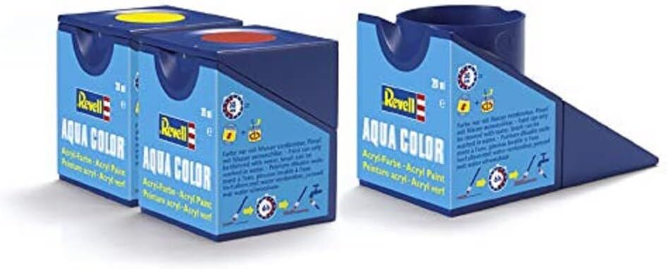 Revell - Su Bazlı Maket Boyası Toz Gri Mat 18 Ml (36177)