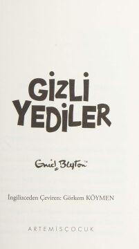 Gizli Yediler - 1. Kitap: 1. Kitap