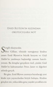 Gizli Yediler - 1. Kitap: 1. Kitap