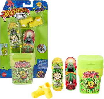 Hot Wheels Skate 2'li Parmak Kaykay ve Kutu Seti HTP10 - Fruit Explosion