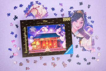 Ravensburger Disney Castle Koleksiyonu: Mulan Yetişkinler için 1000 Parça Yapboz - 17332 - Her Parça Eşsizdir, Softclick Teknolojisi Parçaların Mükemmel Bir Şekilde Uymasını Sağlar, 68,5 x 49,5 cm