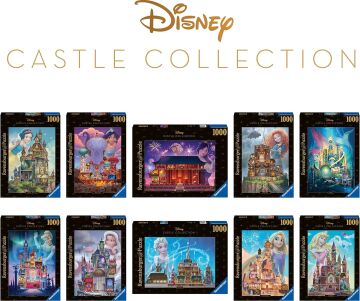 Ravensburger Disney Castle Koleksiyonu: Mulan Yetişkinler için 1000 Parça Yapboz - 17332 - Her Parça Eşsizdir, Softclick Teknolojisi Parçaların Mükemmel Bir Şekilde Uymasını Sağlar, 68,5 x 49,5 cm