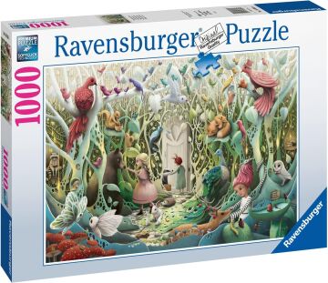 Ravensburger 168064 Gizli Bahçe Yetişkin Puzzle, 1000 Parça, Çok Renkli