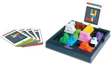 Thinkfun Rush Hour Junior Trafik Reçel Mantık Beyin Mücadelesi Oyun ve Kök Oyuncağı 5 yaş arası çocuklar için