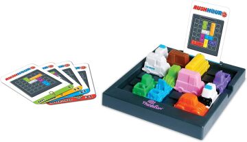 Thinkfun Rush Hour Junior Trafik Reçel Mantık Beyin Mücadelesi Oyun ve Kök Oyuncağı 5 yaş arası çocuklar için
