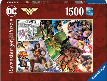 Ravensburger 1500p Puz DC Wonder Woman, Yapboz