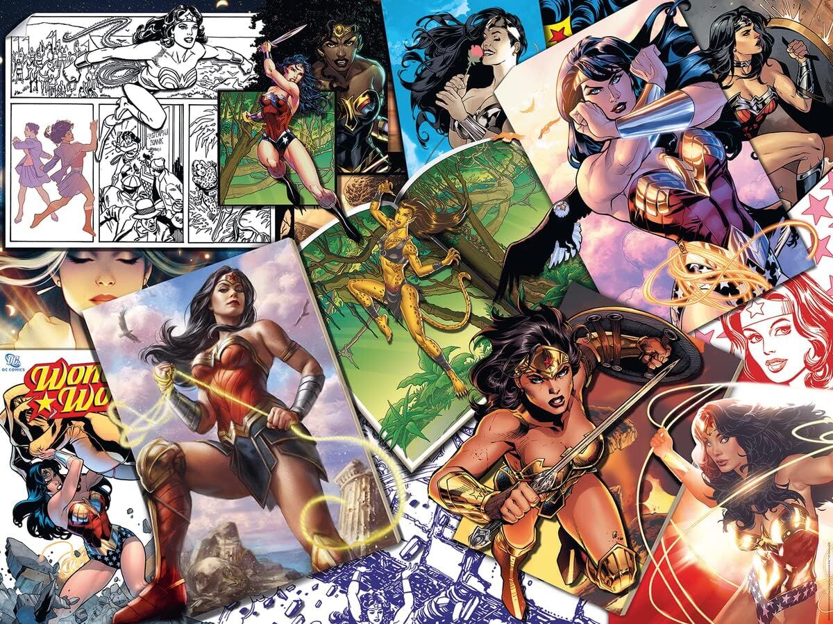 Ravensburger 1500p Puz DC Wonder Woman, Yapboz