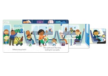 Little World: On the Train: A push-and-pull adventure