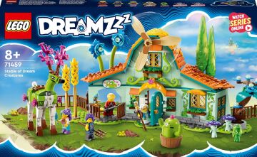 LEGO® DREAMZzz™ Düş Yaratıklarının Ahırı 71459-8 Yaş ve Üzeri Macera Sever Çocukların 2 Farklı Şekilde İnşa Edilebileceği Bir Geyik İçeren Yaratıcı Oyuncak Yapım Seti (681 Parça)