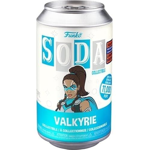 Funko Soda Vinil Thor: Aşk ve Gök Gürültüsü Valkyrie Vinil Soda Figürü - 2023 Konvansiyonuna Özel (1:6 Chase Şansı) (Mühürlü Kasa için 6 Sipariş Verin)