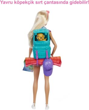 Barbie Kampa Gidiyor Oyun Seti, 3 yaş ve üzeri, HDF73