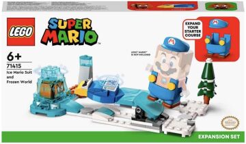 LEGO® Super Mario™ Ice Mario Kostümü ve Donmuş Dünya Ek Macera Seti 71415-6 Yaş ve Üzeri Çocuklar için Yaratıcı Oyuncak Yapım Seti (105 Parça)