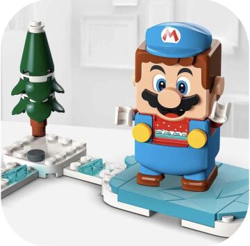 LEGO® Super Mario™ Ice Mario Kostümü ve Donmuş Dünya Ek Macera Seti 71415-6 Yaş ve Üzeri Çocuklar için Yaratıcı Oyuncak Yapım Seti (105 Parça)