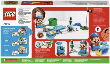 LEGO® Super Mario™ Ice Mario Kostümü ve Donmuş Dünya Ek Macera Seti 71415-6 Yaş ve Üzeri Çocuklar için Yaratıcı Oyuncak Yapım Seti (105 Parça)