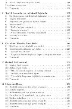 Temel Olasılık Teorisi ve İstatistik 1
