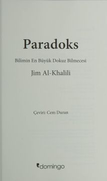Paradoks Bilimin En Büyük Dokuz Bilmecesi