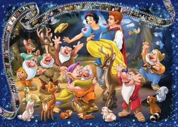 Ravensburger 1000 Parçalı Puzzle WD Pamuk Prenses
