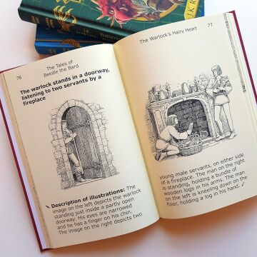 The Tales of Beedle the Bard: Large Print Dyslexia Edition