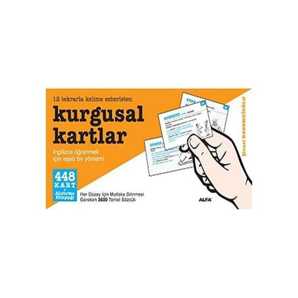 Kurgusal Kartlar: Her Düzey İçin Mutlaka Bilinmesi Gereken 3600 Temel Sözcük