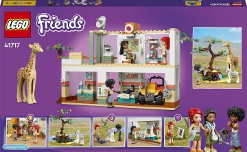 LEGO® Friends Mia’nın Vahşi Hayvan Kurtarma Merkezi 41717-7 Yaş ve Üzeri için 3 Vahşi Hayvan Oyuncağı İçeren Yapım Seti (430 Parça)
