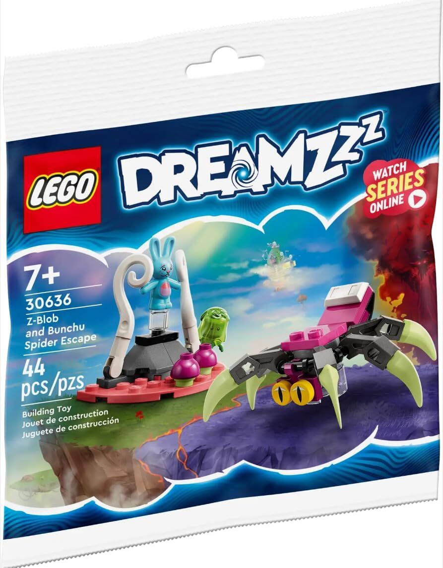 LEGO Dreamzzz 30636 Z-Blob and Bunchu Spider Escape