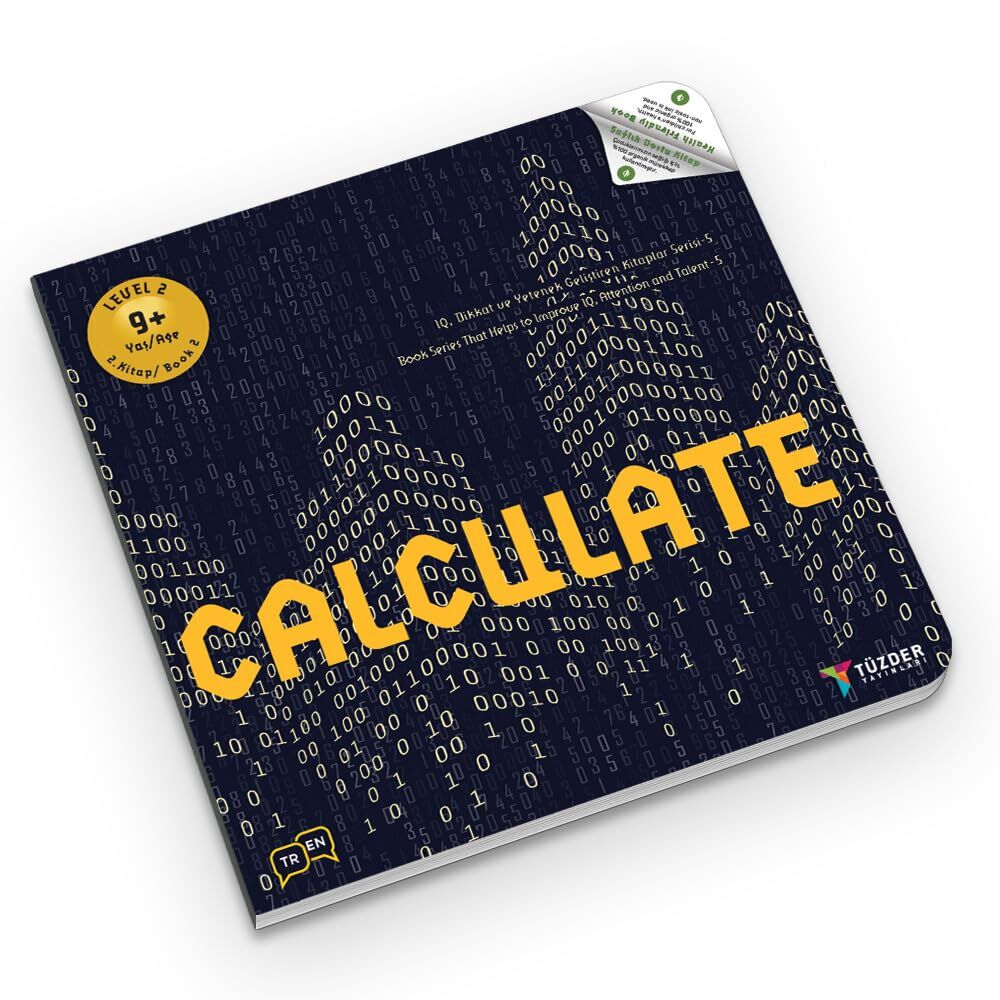 CALCULATE 9+ Yaş / IQ, Dikkat ve Yetenek Geliştiren Kitaplar Serisi