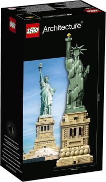 LEGO Architecture Özgürlük Heykeli 21042 - Seyahat, Tarih ve Mimari Seven Yetişkinler için Sergilenebilir Yapım Seti (1685 Parça)