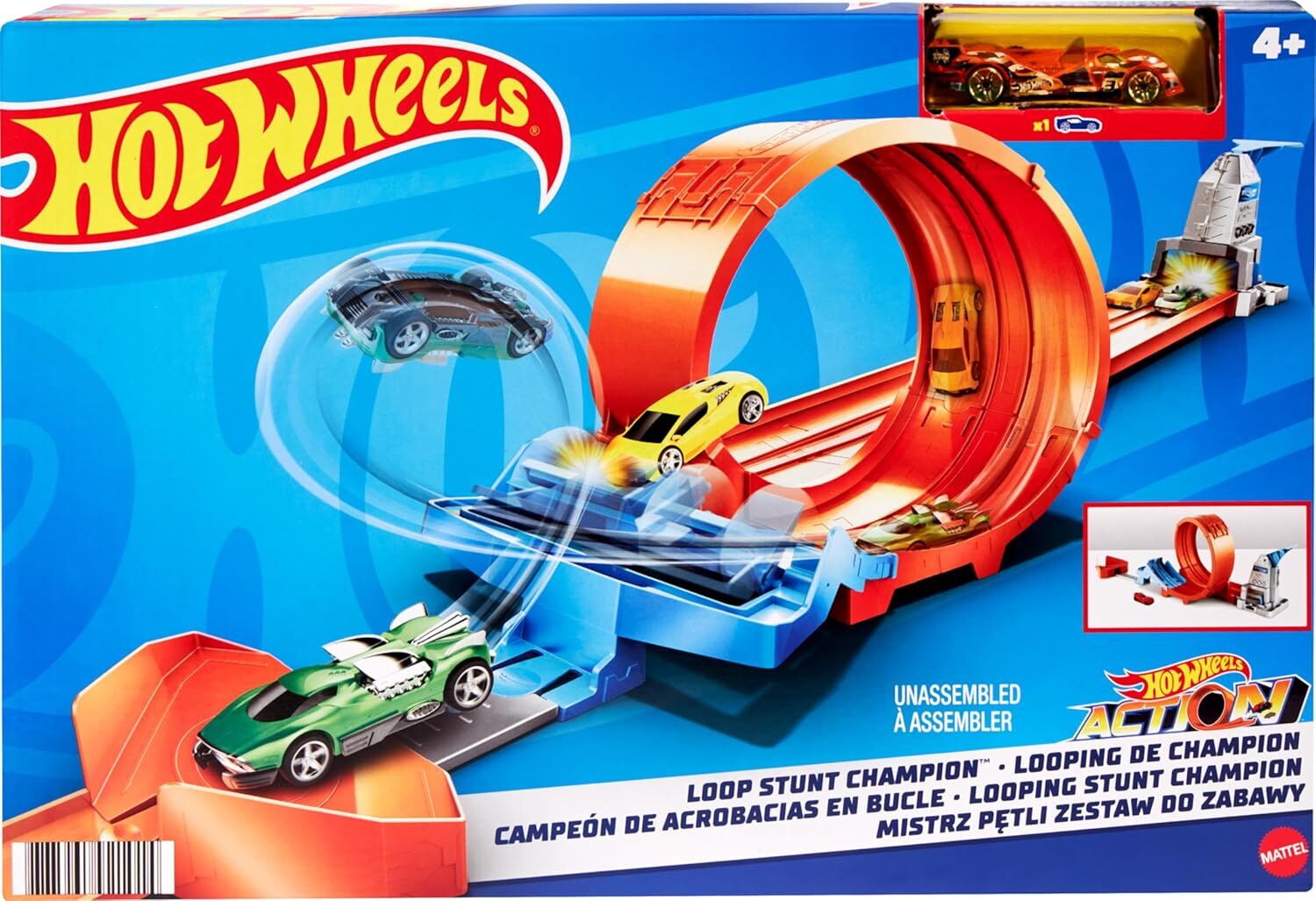 Hot Wheels GTV13 Oyuncak Araba ve Araba Setleri, Çok Renkli