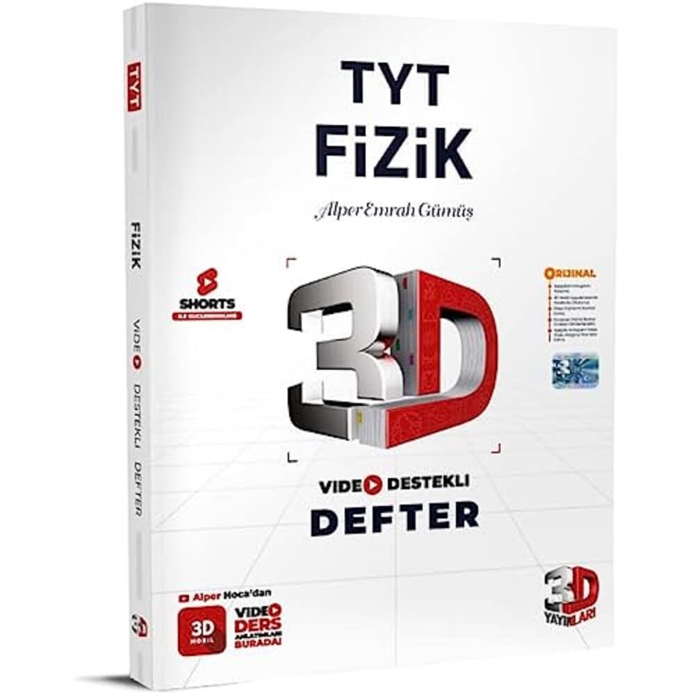 TYT Fizik Video Destekli Defter