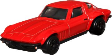 Hot Wheels Auto Custom Corvette Stinggrey Coupe - Fast and Frious kadınlar - model döküm ölçeği 1:64 - uzunluk 7 cm, HRW40