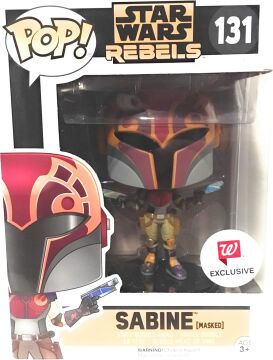 Funko Pop! 131 Star Savaş Sabine Maskeli Münhasır İsyancılar''