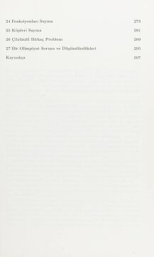 Sayma Kombinasyon Hesapları: Matematiğe Giriş - 3