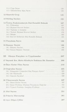 Sayma Kombinasyon Hesapları: Matematiğe Giriş - 3