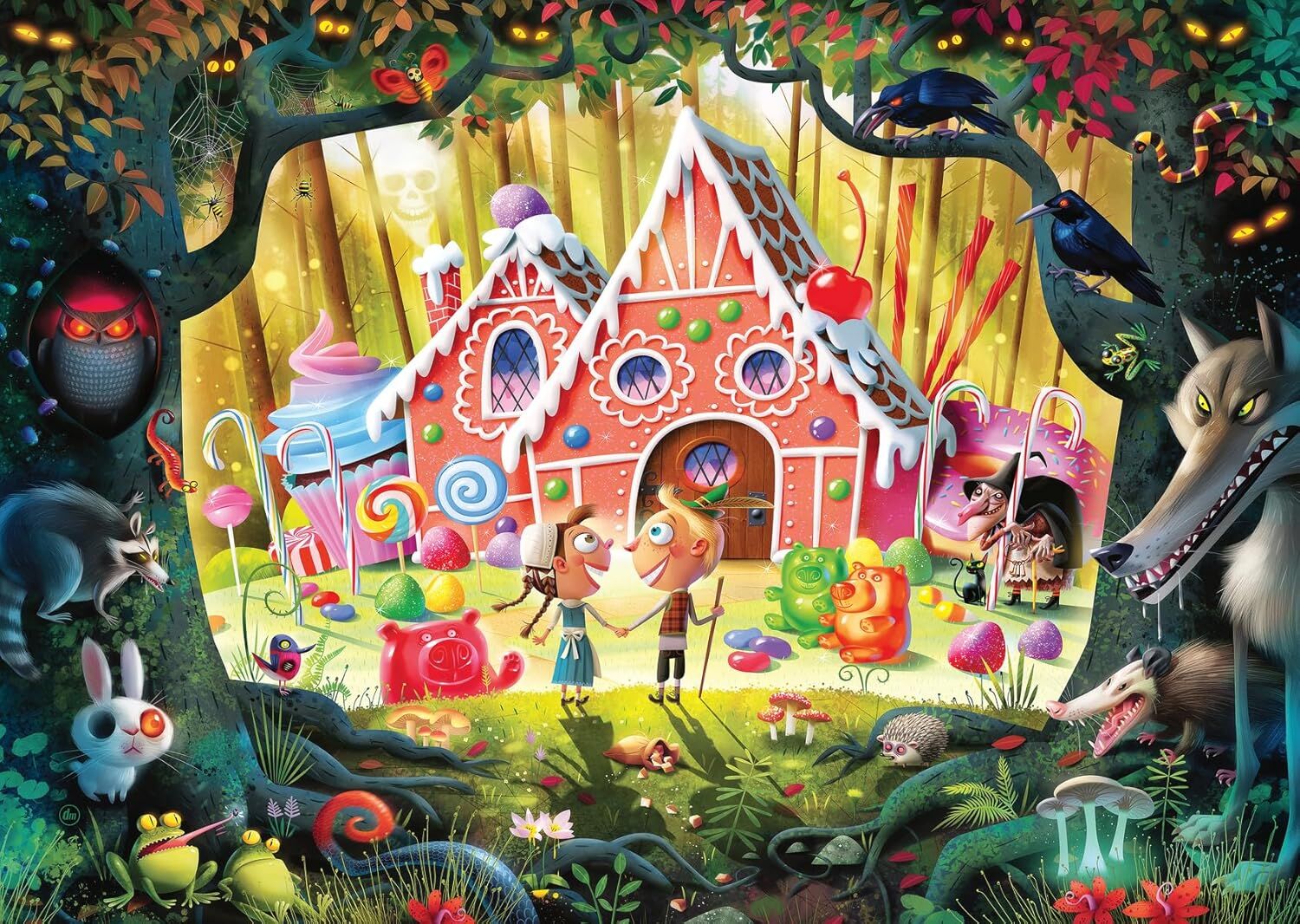 Ravensburger 1000p Puz Hansel ve Gretel Yapboz