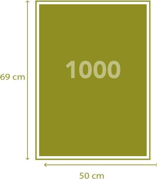 Clementoni 39536 Mordillo The Show Yetişkin Puzzle, Çok Renkli, 1000 Parça