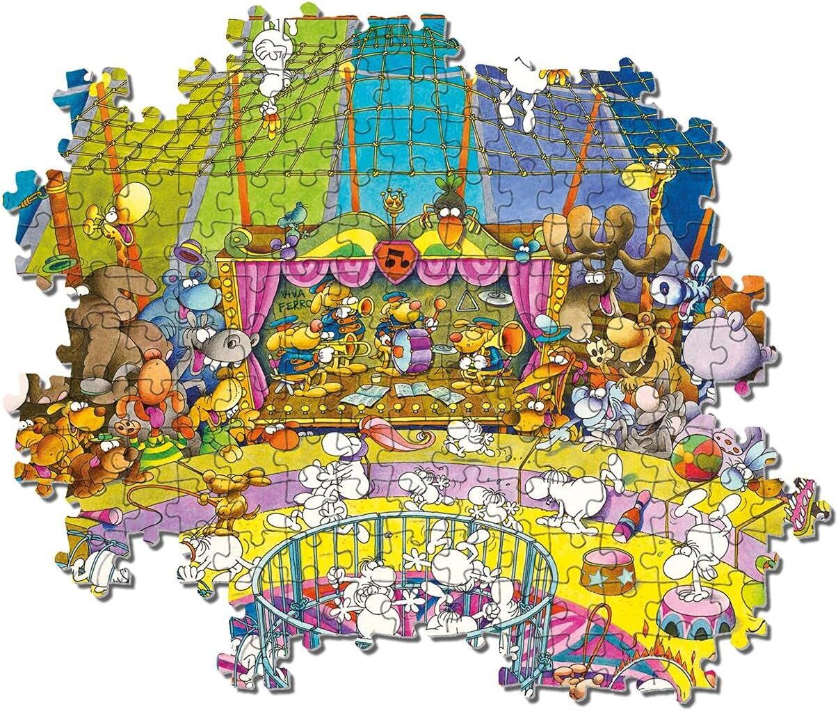 Clementoni 39536 Mordillo The Show Yetişkin Puzzle, Çok Renkli, 1000 Parça