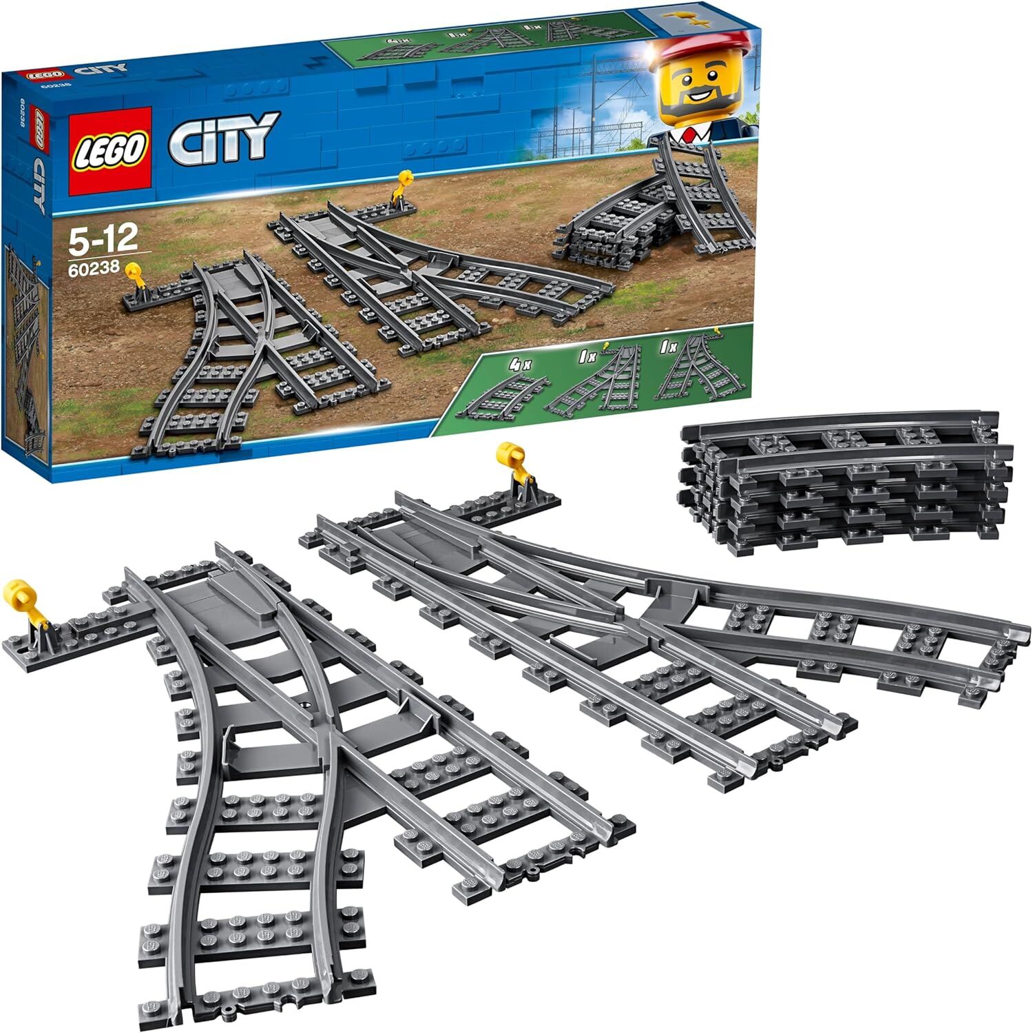 LEGO City Trains Değiştiren Makaslar 60238